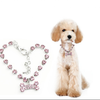 Crystal Bones Leads Necklace Pet Accessories