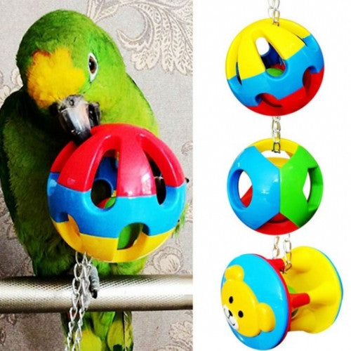 Bird Bites Hanging Chew Ball Swing Cage