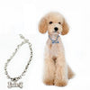 Crystal Bones Leads Necklace Pet Accessories