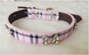 Classical Plaid Dog Collar Bandana
