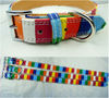 Colorful Canvas Pet Dog Collar Designer Perro Collar